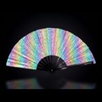 Festival Fans Holo Kristal Pastel voor raves en festivals, Weergave 1