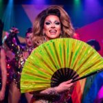 Festival Fans, holografisch, transparant, neongroen, voor Rave & Techno, Weergave 5
