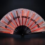 Festival Fan „IF LOST, COME DANCE WITH ME“ Holo-koper voor festivals en Raves, Weergave 1