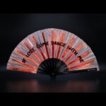 Festival Fan „IF LOST, COME DANCE WITH ME“ Holo-koper voor festivals en Raves, Weergave 1