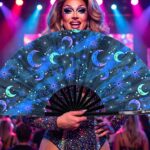 Festival Fan Maan & Sterren Nachtblauw voor festivals & boho, Weergave 5