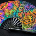 Festival Fans Psychedelic Wirbel Bunt voor psytrance & goa, Weergave 5