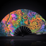 Festival Fans Psychedelic Wirbel Bunt voor psytrance & goa, Weergave 1