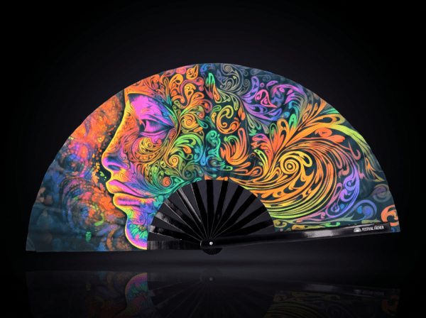 Festival Fans Psychedelic Wirbel Bunt voor psytrance & goa