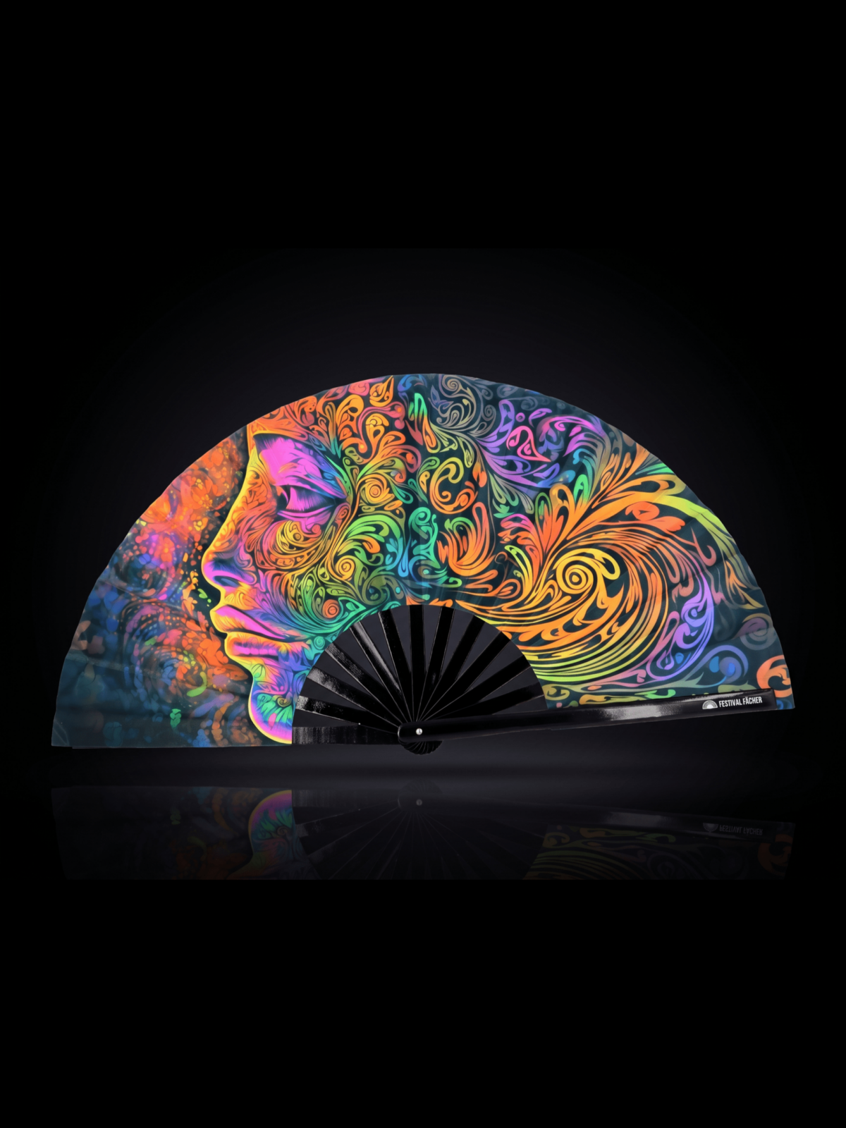 Festival Fans Psychedelic Wirbel Bunt voor psytrance & goa