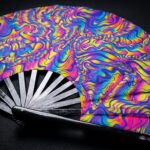 Festival Fan Psychedelic Melt Paars voor Goa & Psytrance, Weergave 5