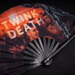 Festival Fan „TWINK DEATH“ Zwart voor Techno & Rave, Weergave 5
