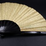 Festival Fans met goudglitter voor festivals en feestjes, Weergave 5