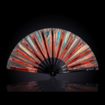 Festival Fans van koper met holografisch effect voor festivals en Raves, Weergave 1