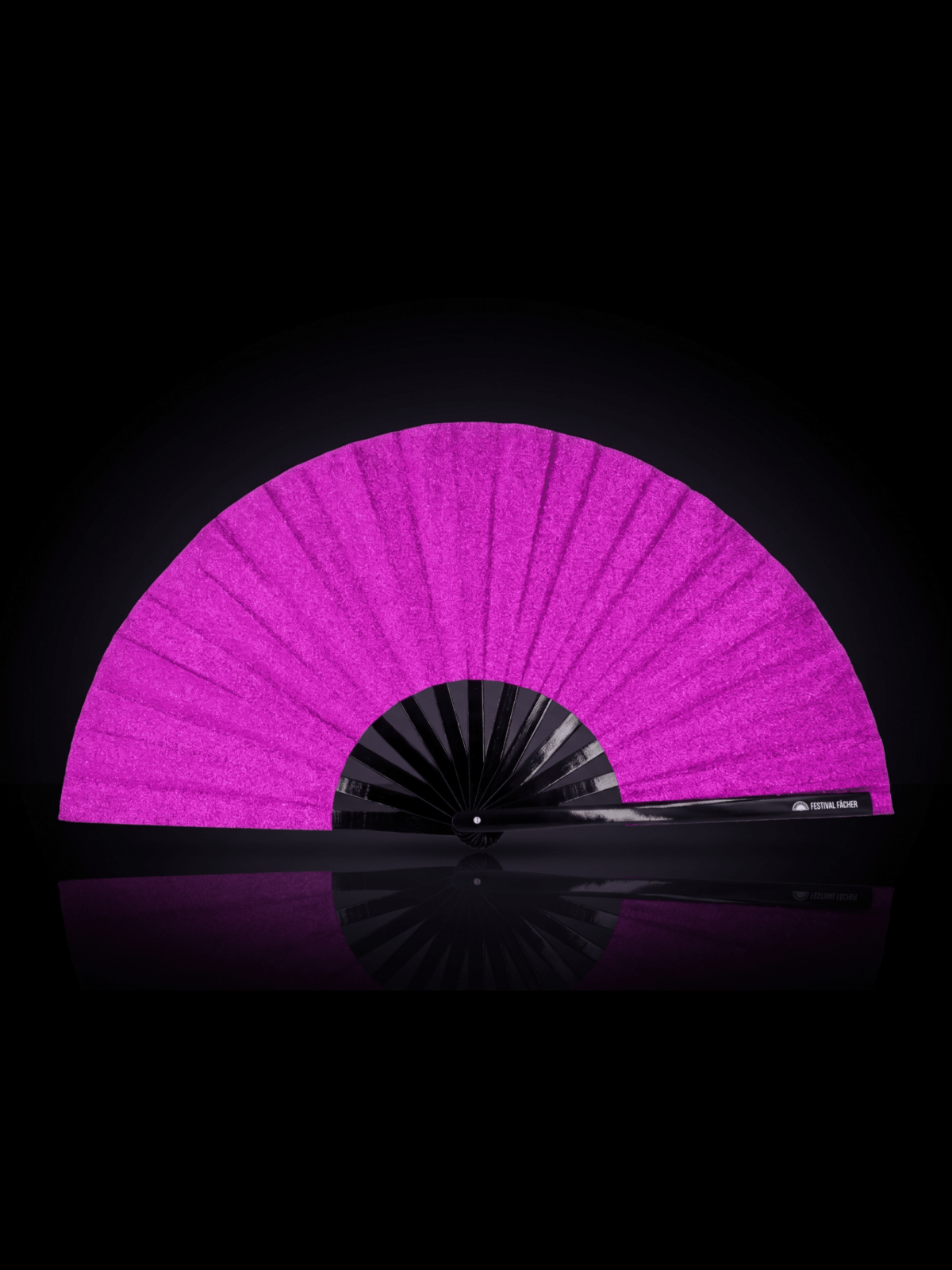 Festival Fans met glitter voor festivals en feestjes