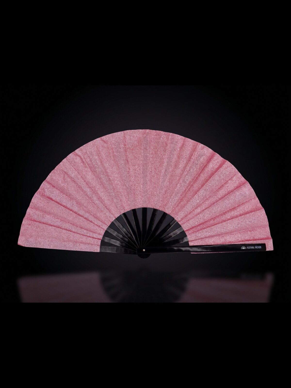 Festival Fan Roze glitter voor festivals en feestjes