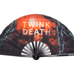 Festival Fan „TWINK DEATH“ Zwart voor Techno & Rave, Weergave 6